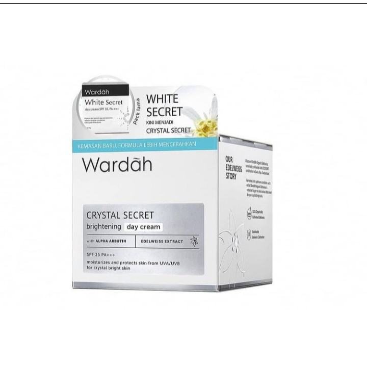 WARDAH Crystal Secret Day cream SPF 35 30g