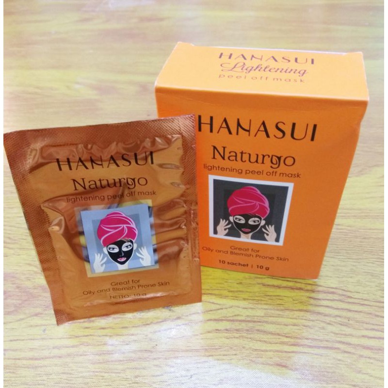 Hanasui Masker Naturgo 1 box