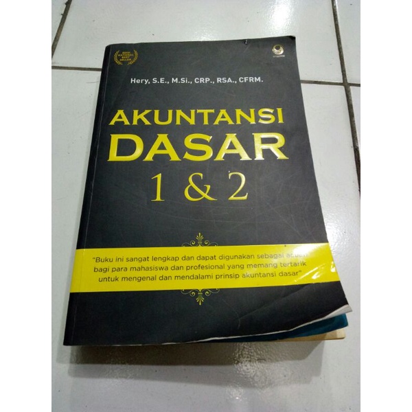 Jual Akuntansi Dasar 1 Dan 2 - Hery | Shopee Indonesia