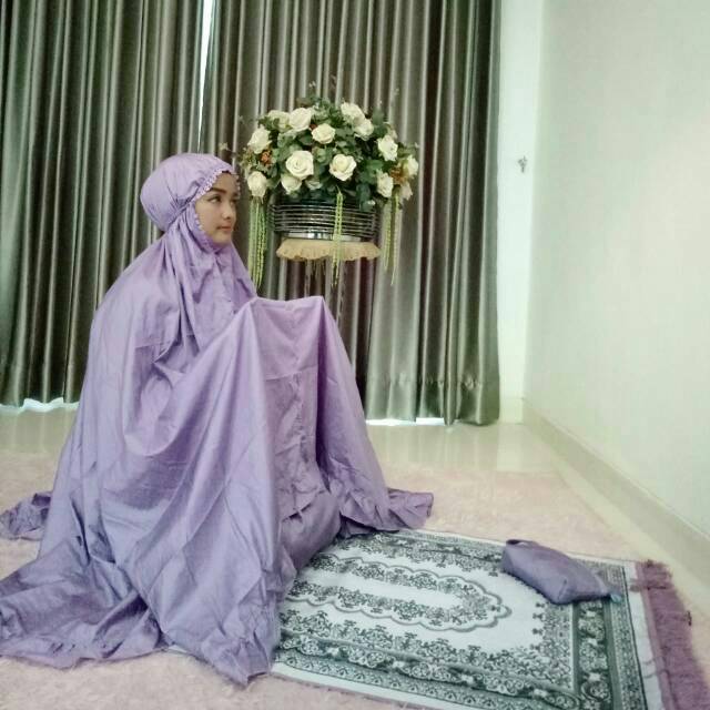 Mukena parasut super | Mukena parasut adem | Mukena parasut jumbo | Mukena kantor | Mukena travel