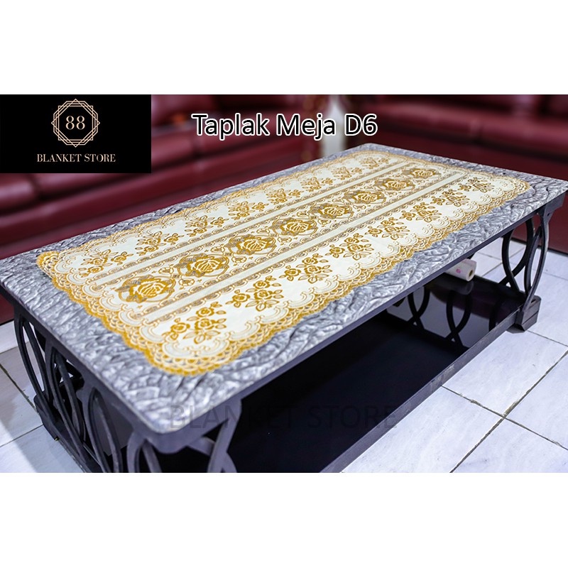 Taplak Meja Tamu Sofa Motif / Taplak Meja Tamu Anti Air / Taplak Meja Tamu Import / APLAK MEJA TAMU ANTI AIR / TAPLAK KOTAK OVAL / HIASAN MEJA Uk 60x120cm