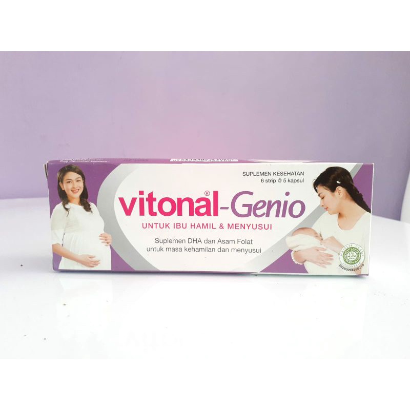 VITONAL GENIO (SUPLEMEN PADA MASA KEHAMILAN DAN MENYUSUI)