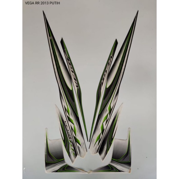 STRIPING VEGA RR 2013 PUTIH