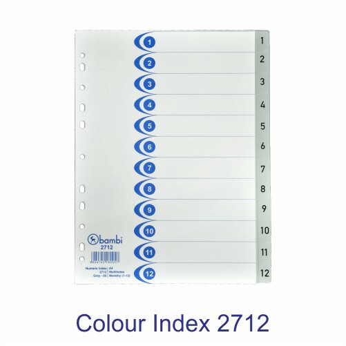 

Terbatas Divider /Pembatas Angka 1-12 Pvc Bambi Hemat