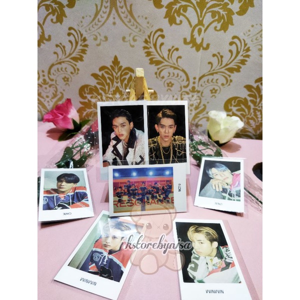 [READY] OFFICIAL POLAROID KOLBUK NCT U 90'S LOVE / MAKE A WISH POLA JENO WINWIN LUCAS MINI COLLECT B