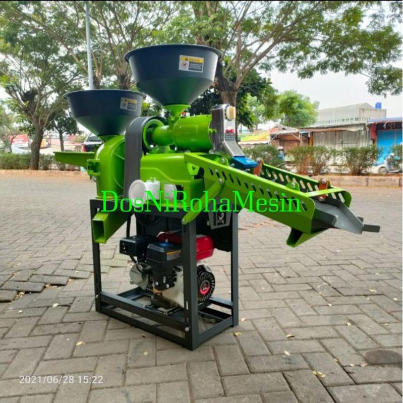 Mesin Giling Padi Mahkota KD 580Wg Komplit Mesin Penggerak