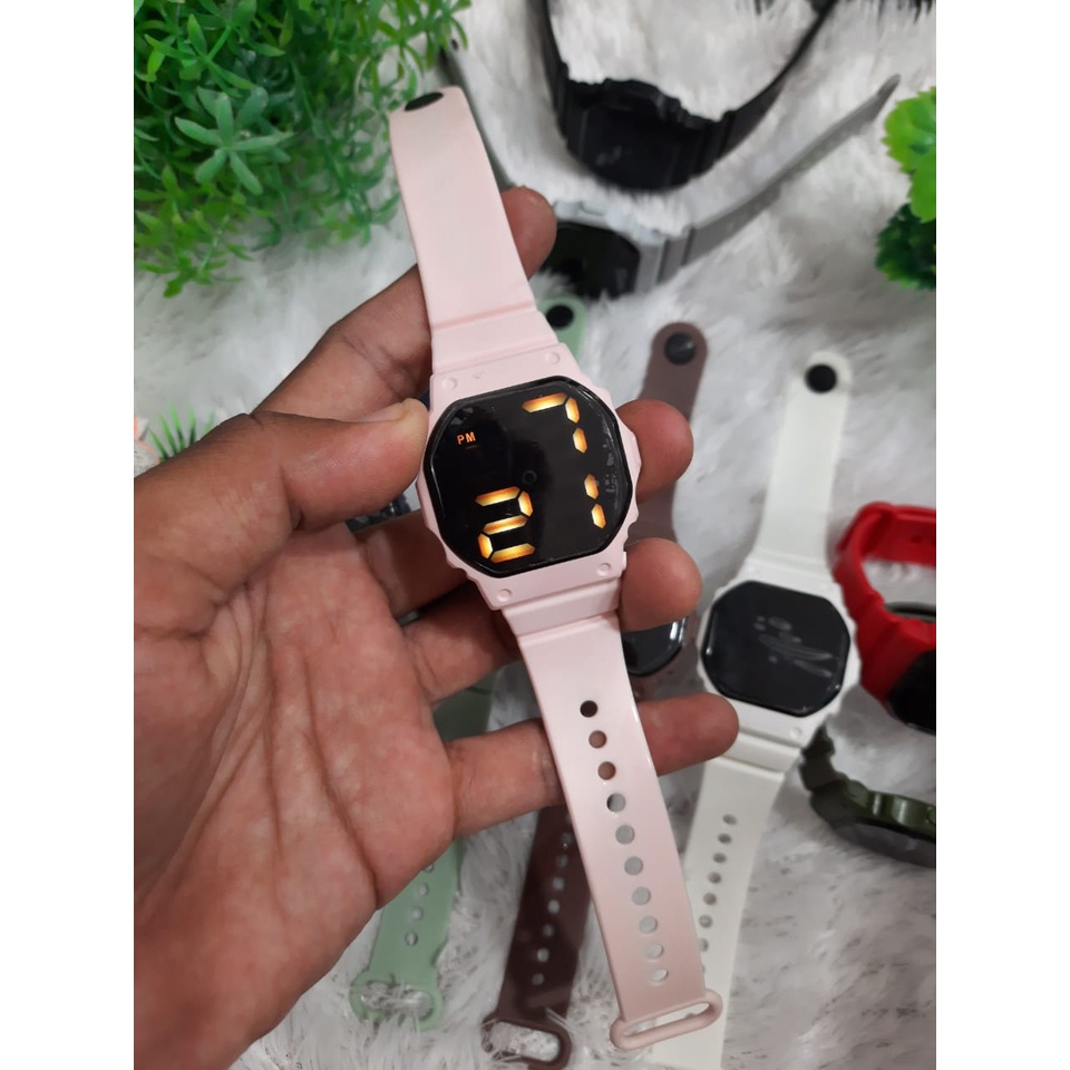 JAM TANGAN WANITA LED OCTO/JAM TANGAN WANITA/JAM TANGAN WANITA LED TERBARU/JAM TANGAN LEDWATCH/JAM TANGAN MODEL KOREA
