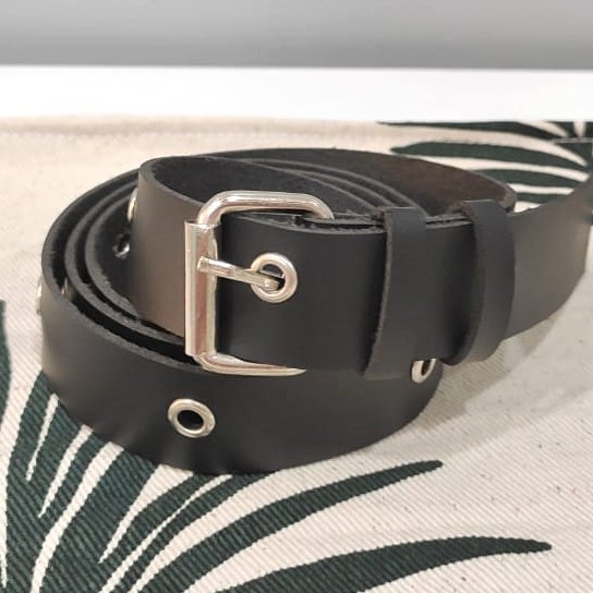 VANILLESHOP - Ikat Pinggang Wanita Ring Belt KOREA BELTIC EYELETS STRADY-BELTIC KECIL