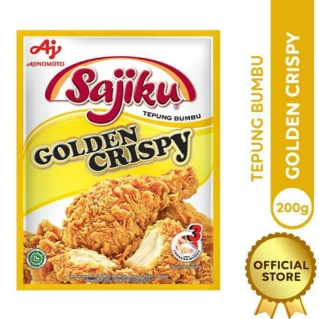 

SAJIKU TEPUNG BUMBU GOLDEN CRISPY