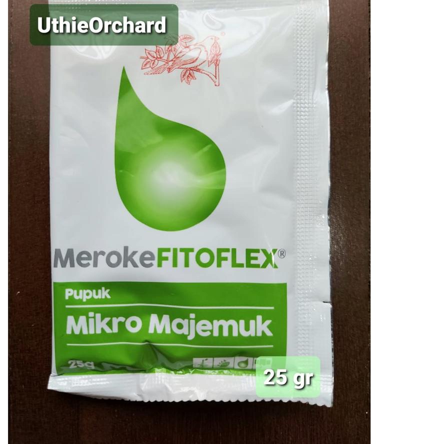 ➻ Meroke FITOFLEX (MerokeFITOFLEX) Pupuk Mikro Majemuk Sachet 25 g ✶
