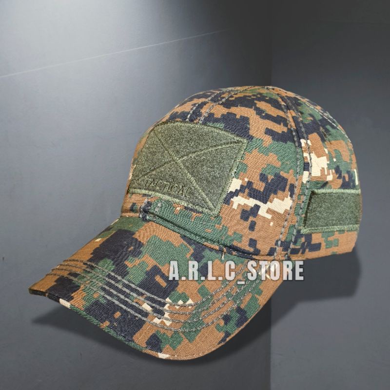 topi tactical army loreng marpat/topi baseball caps velcro army/topi bdu tactical loreng marpat