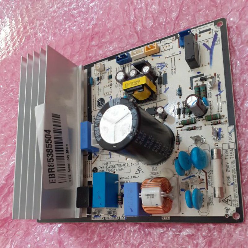 Modul pcb outdoor ac LG inverter dual cool R32 T10ev3 T10ev4 code part ebr 8538 5504/08 original