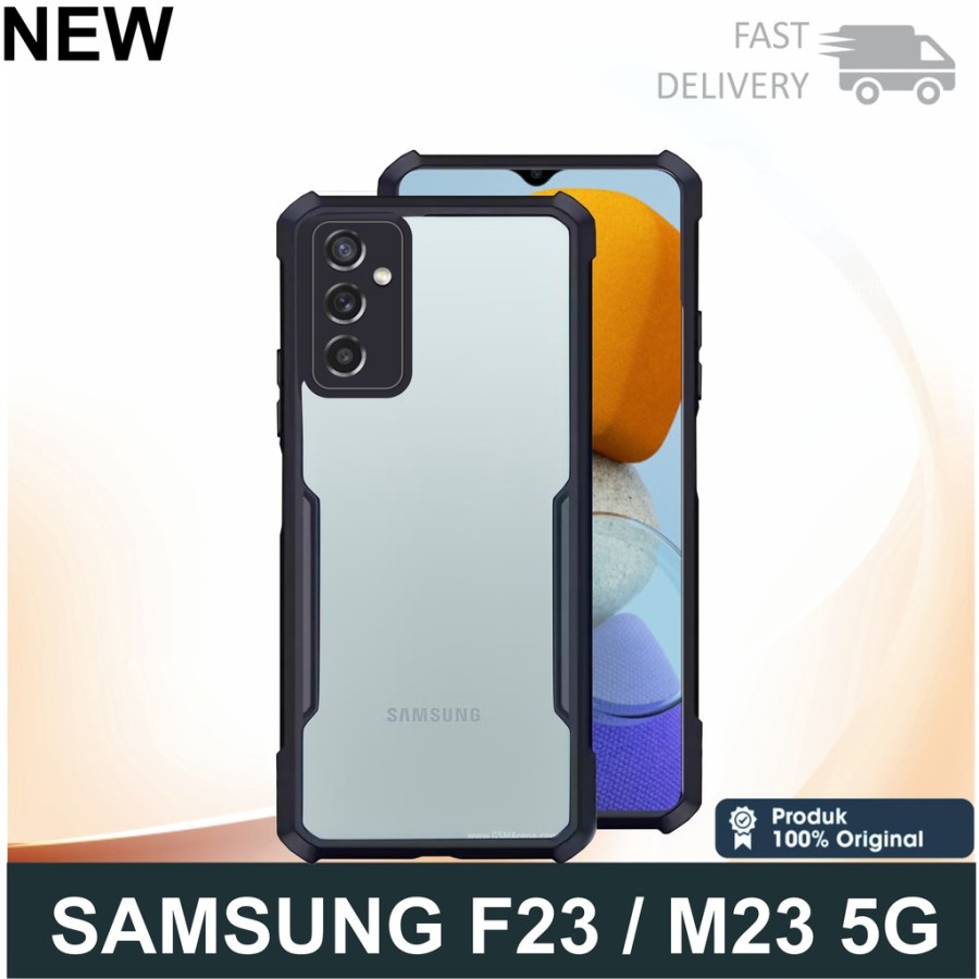 PROMO NEW CASE For Samsung Galaxy M23 5G / F23 5G Soft Hard Fusion Shockproof Armor Transparant Premium Casing M23 F23