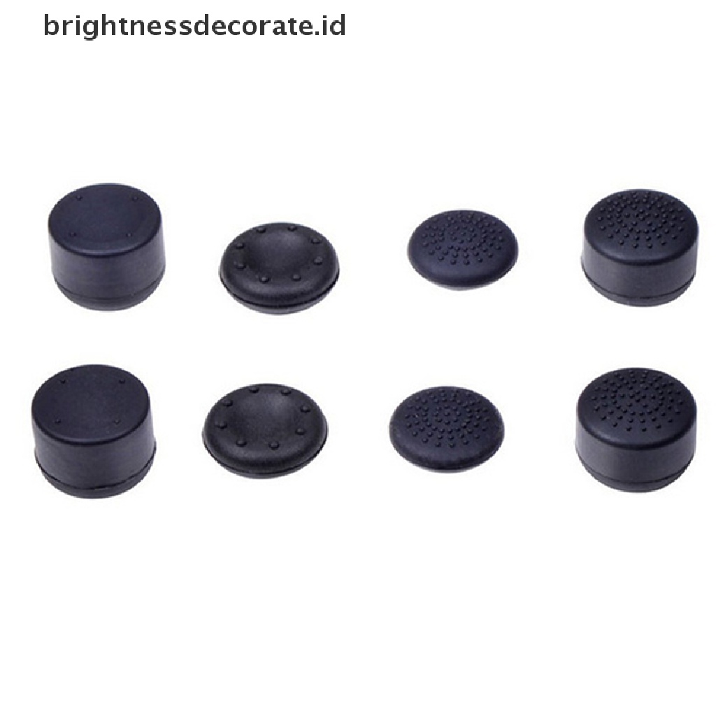 [birth] 8X Silicone Replacement Key Cap Pad for PS4 Controller Gamepad Game Accessories [ID]