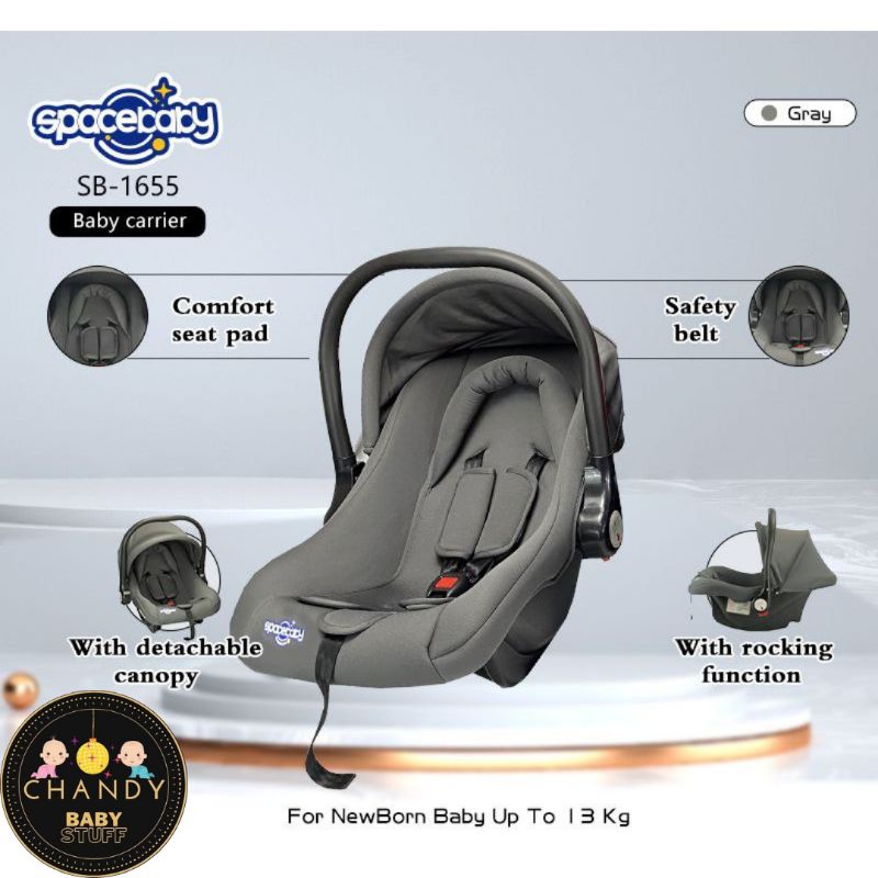 CAR SEAT BABY CARRIER SB 1655 SPACEBABY