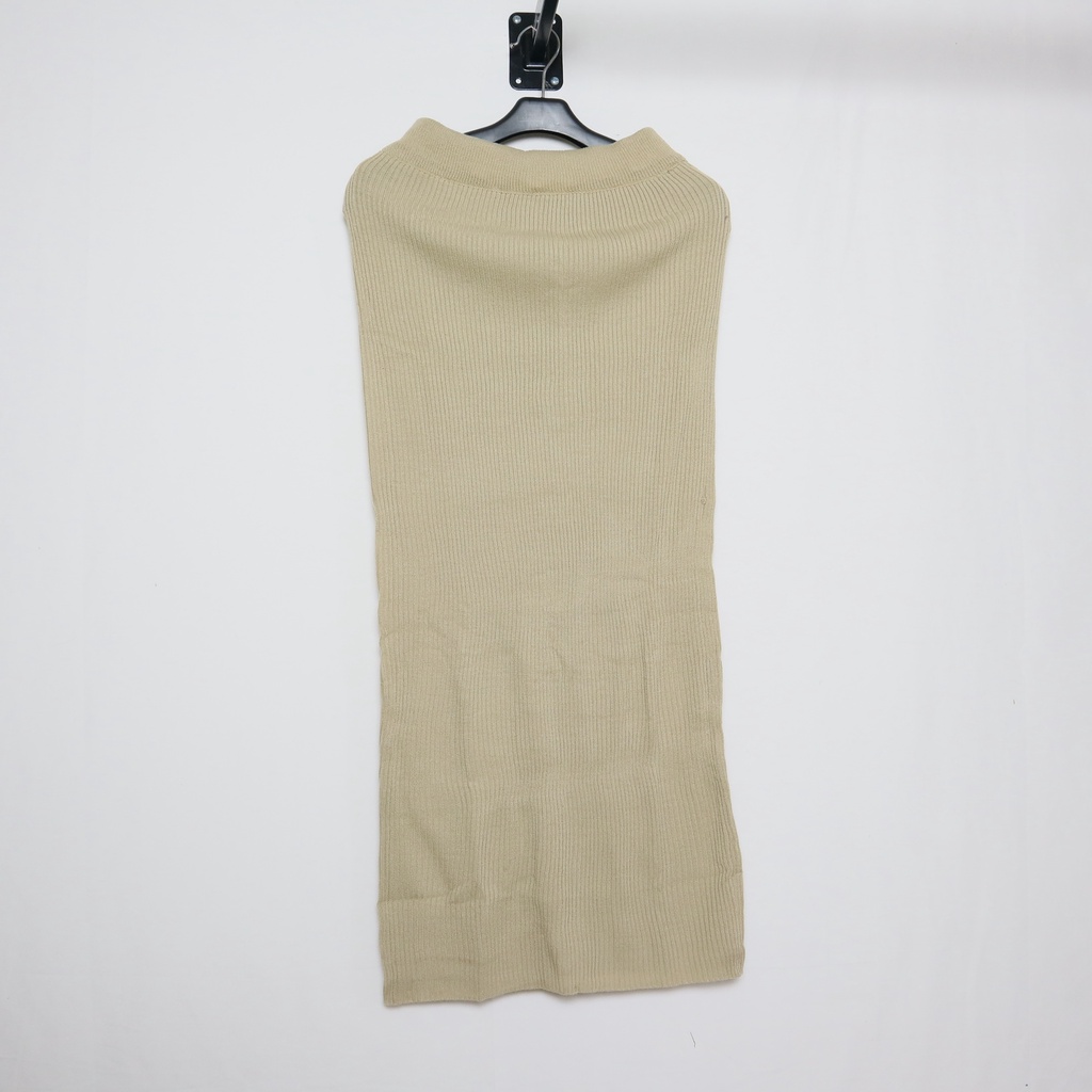Rok Rajut ABG & JUMBO Rok Span Rajut Wanita / ROK Panjang PREMIUM / Rok Knit Rajut / Rok Tebal / Rok oversize-NUDE