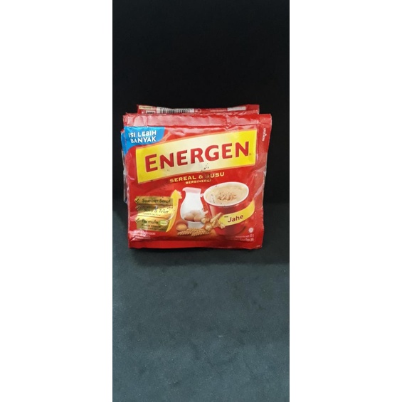 

ENERGEN SEREAL & SUSU RASA JAHE 32G X 10SACHET