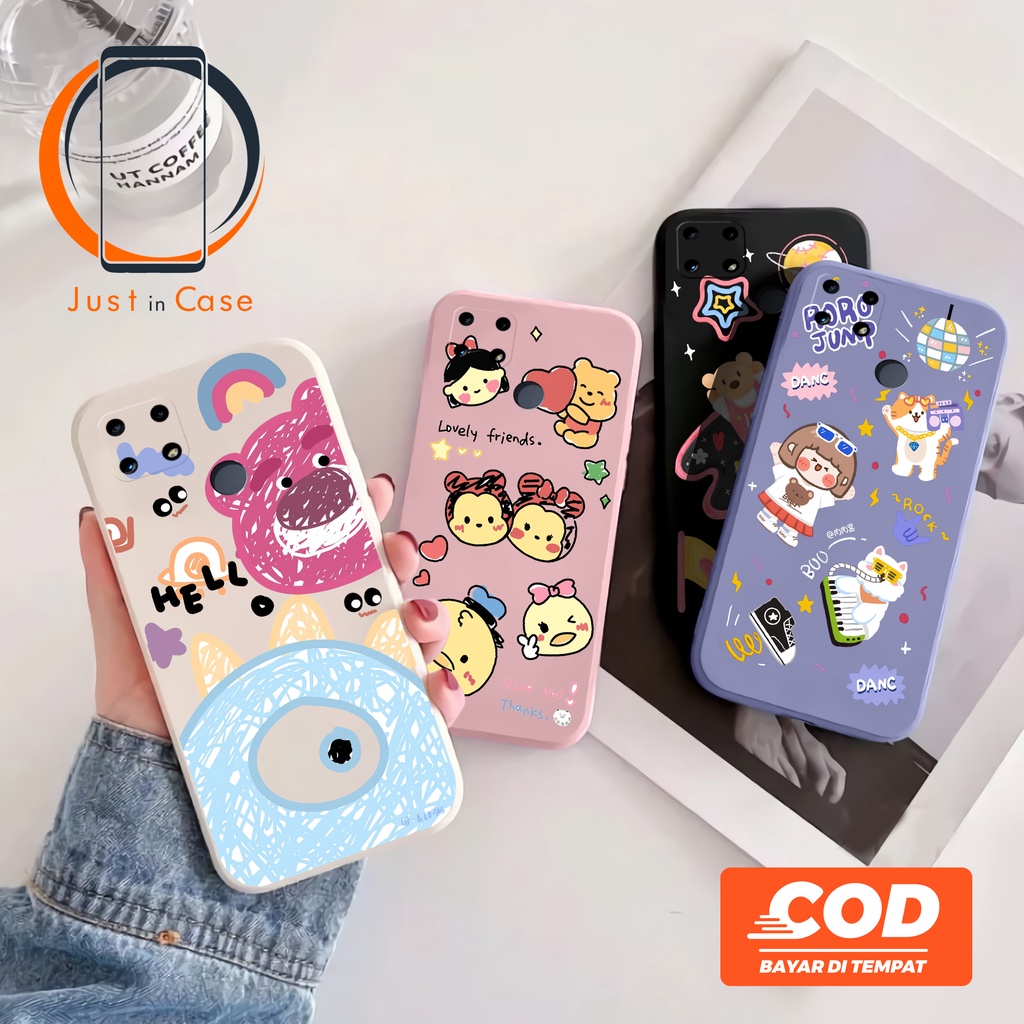 Softcase Macaron TPU (UV16) Realme 8/8 PRO 8i 7 7i 7 PRO 6 6 PRO 5 5i 5PRO C25 C21Y C21 C20 C17 C15 C12 C11 C3 C2 NARZO 20 PRO 30A