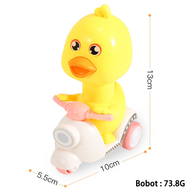 Bebek mainan/Mainan bebek berjalan/Mainan Anak Bayi/Mainan bebek self-propelled (B84)