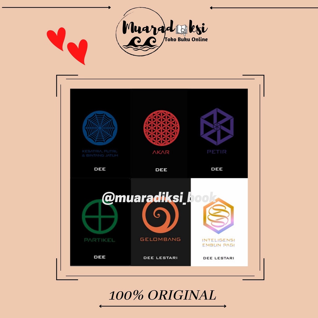 PAKET BUKU SUPERNOVA - DEE LESTARI