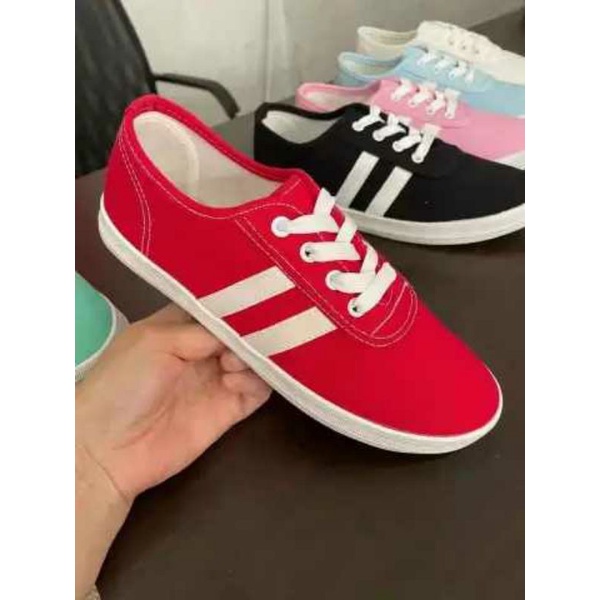 Sepatu Slipon Wanita S07 Garis2