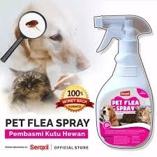 SEROXIL FLEA AND TICK SPRAY 500ML | Obat KUTU Hewan | Kutu ANJING Dan Kucing