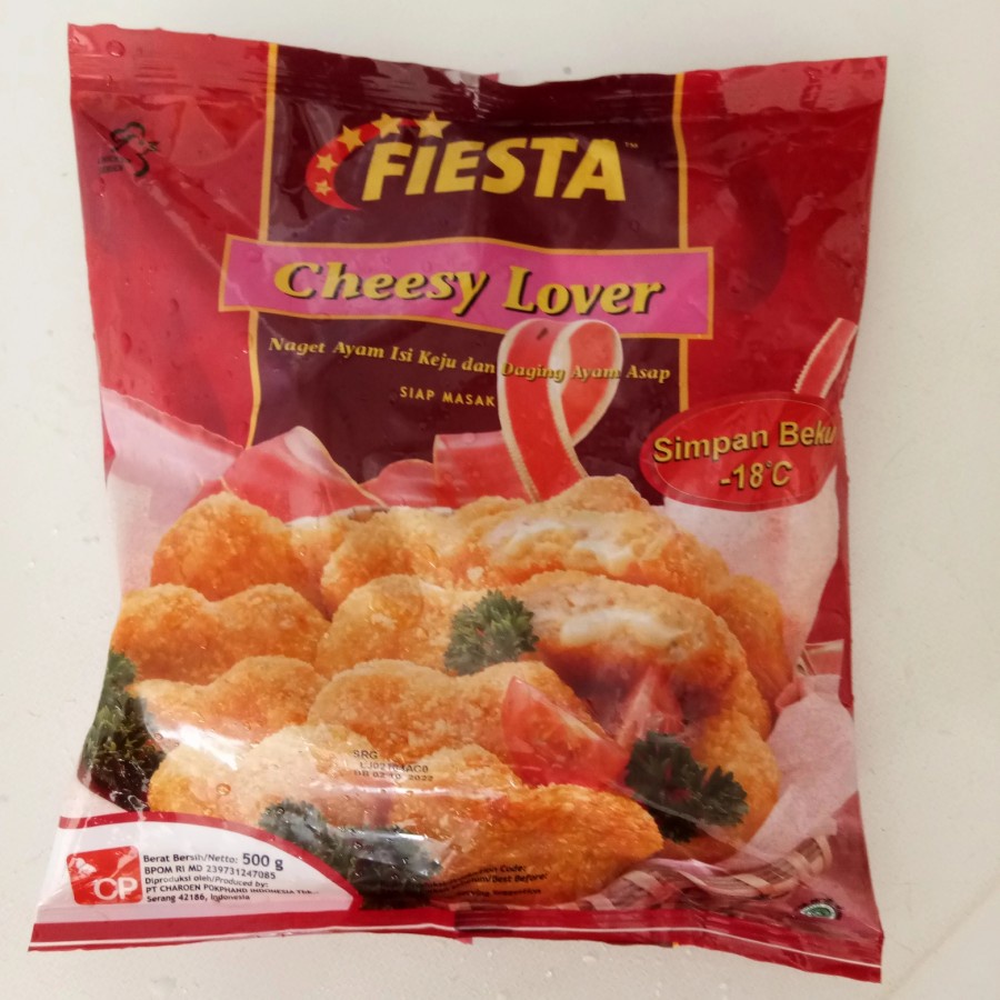 

FIESTA CHEESY LOVER 500 gr HALAL FOOD