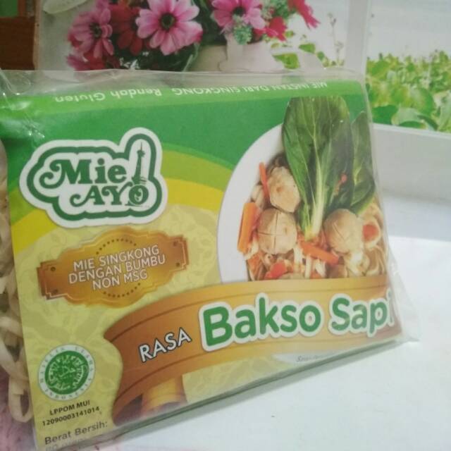 

Mie Instan Rasa Bakso Sapi