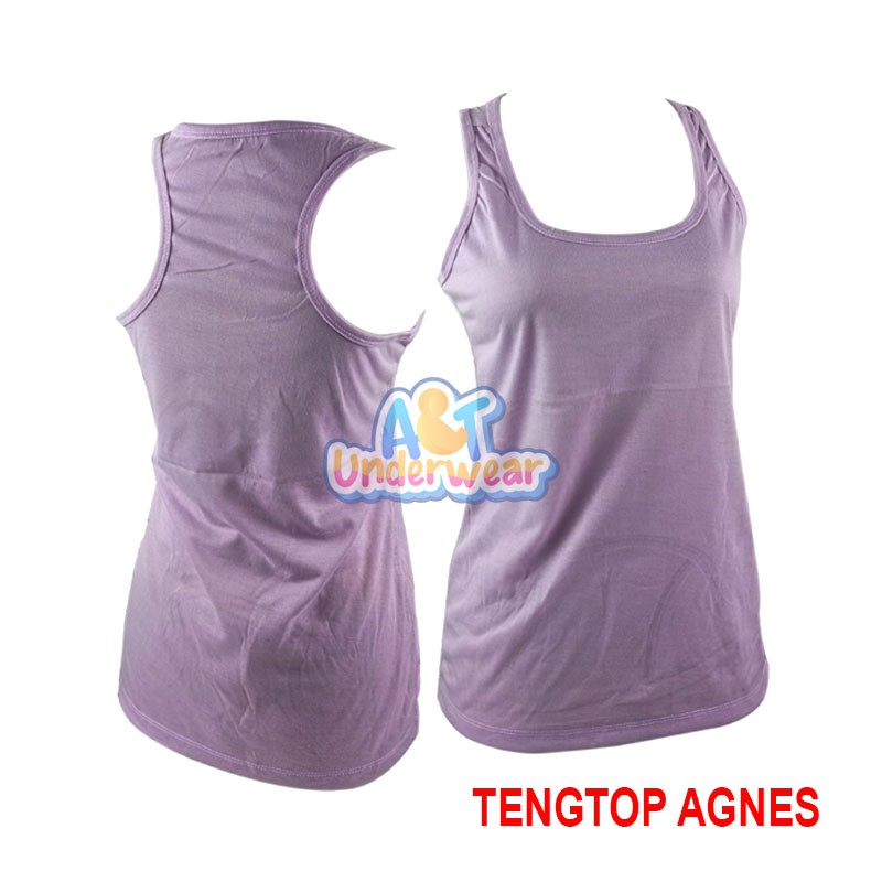 AT79-Tengtop Agnes tanktop Wanita tali silang