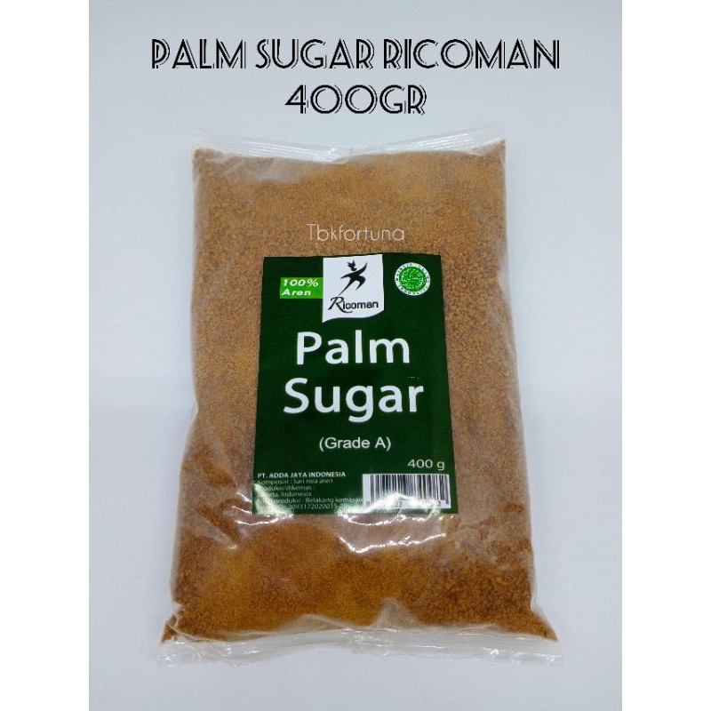 

Ricoman Palm sugar 400gr