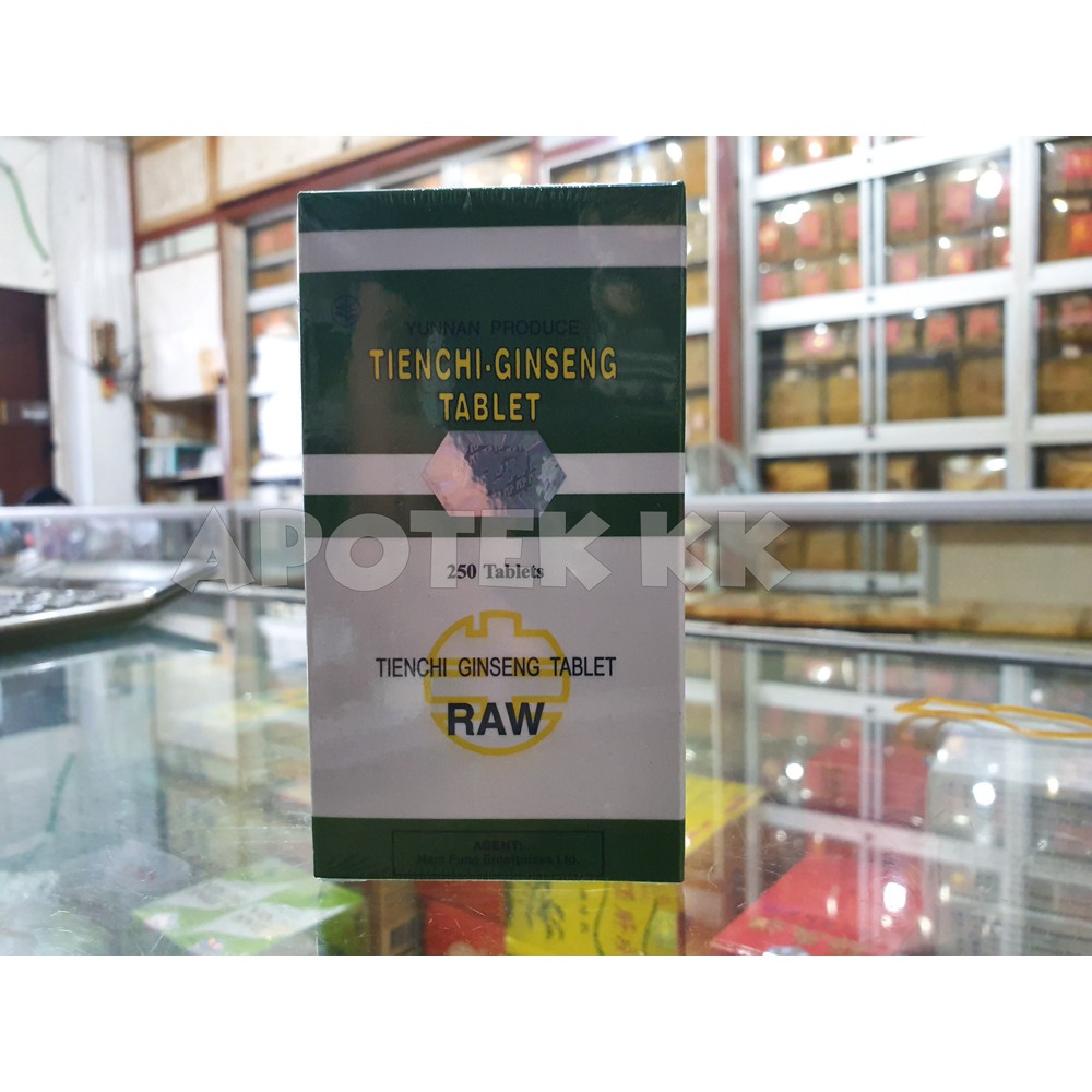 

Tienchi Ginseng RAW (Obat Kolestrol) - 250 Tablet