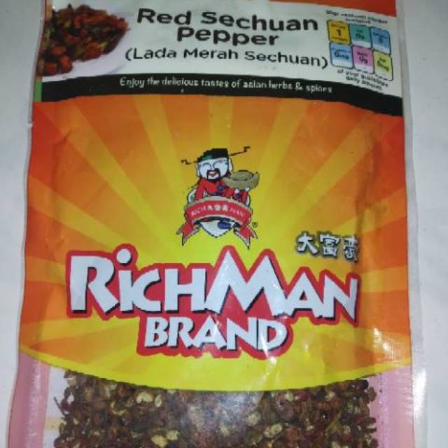 

Sze Chuan Pepper Hua Jiao Si Chuan Andaliman Lada Merah Premium