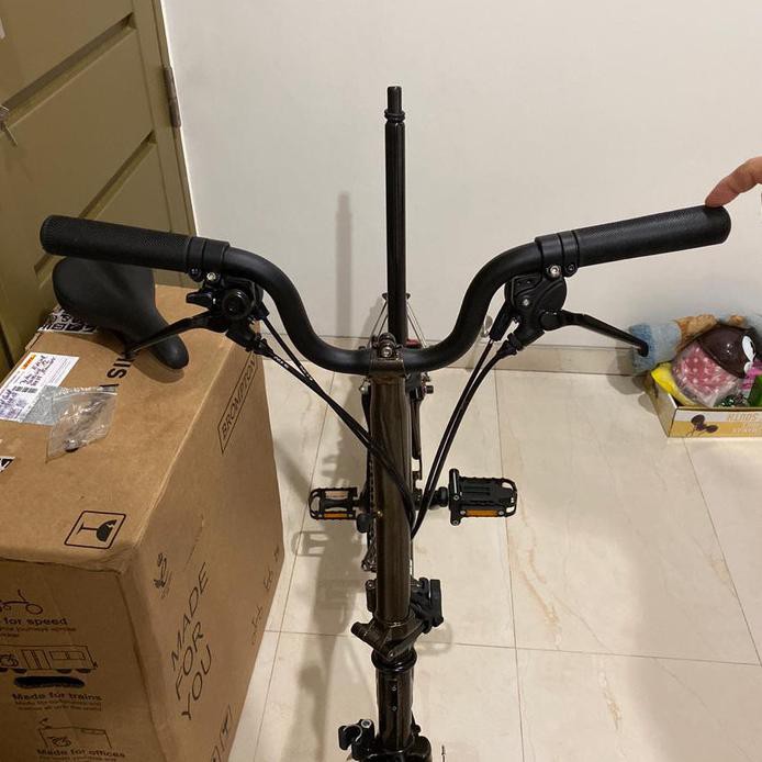 Bromptom Black Edition H6LD Raw Lacquer