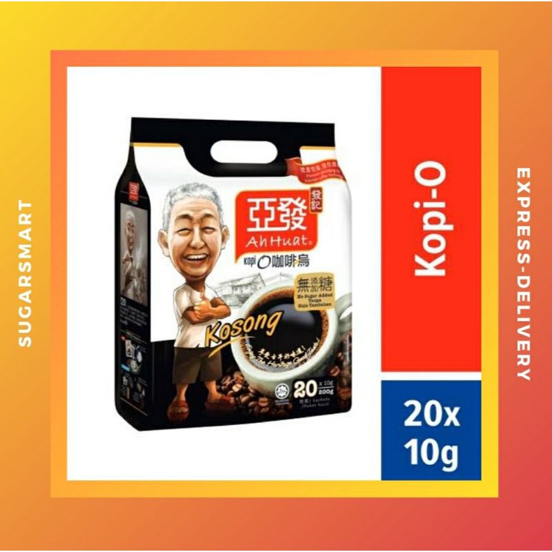 

Kopi Ah Huat Kopi O Kosong 20x10gr exp 2027