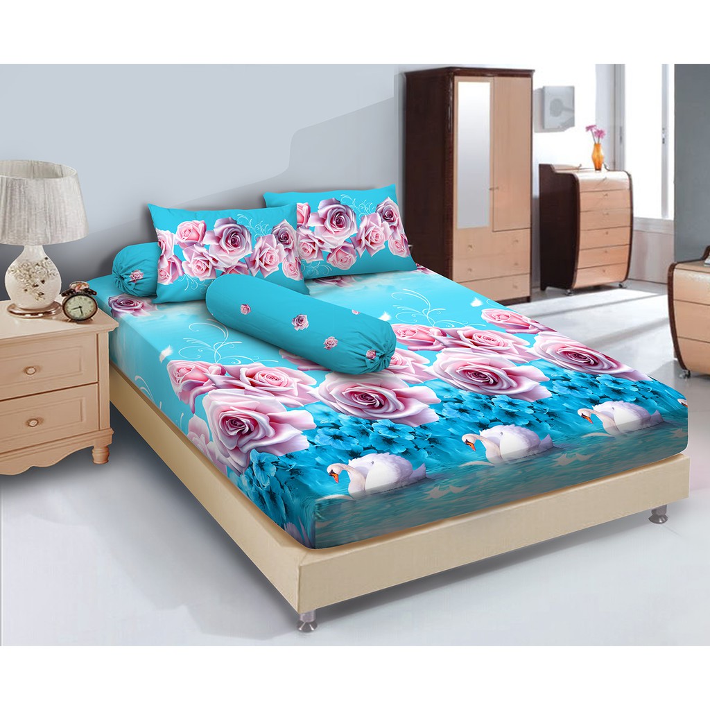 Kintakun Sprei D'luxe - 120 x 200 (Single) - Nicolia 