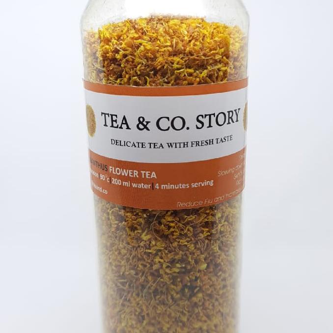 

(BISA COD) Teh Bunga Osmanthus Organik Flower Tea Sweet Osmanthus Organic kering KOMPLIT Kode 682