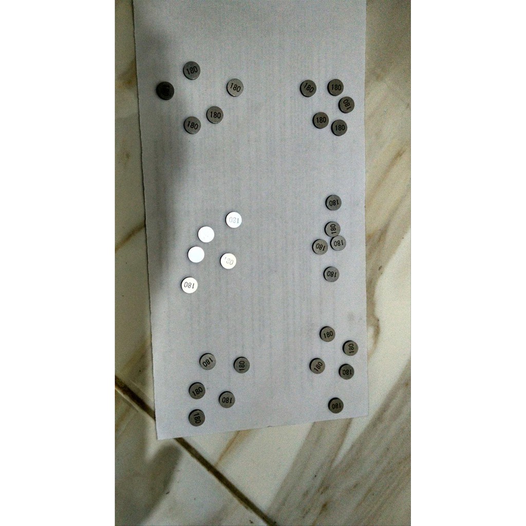 Sim atau Shim Klep Satria Fu / Sonic / Cbr Original Ukuran 165 Sampai 220