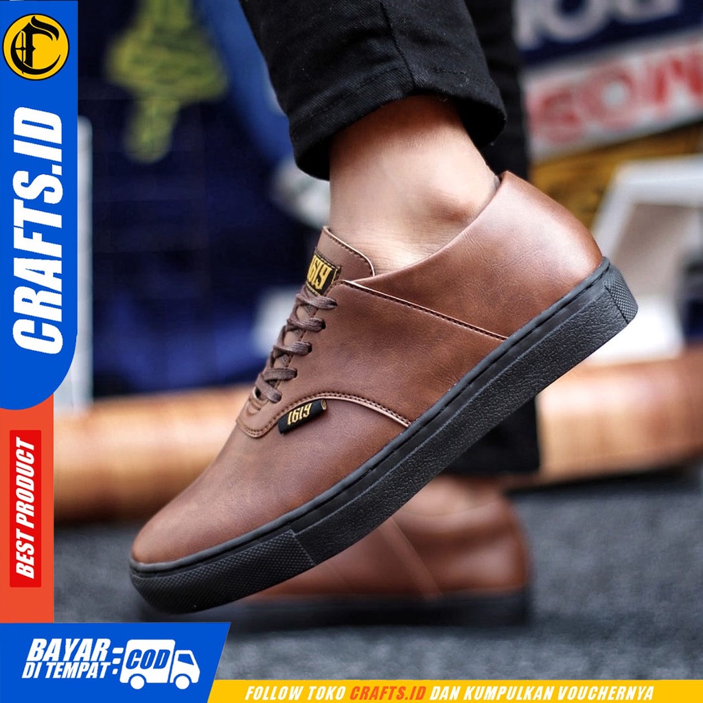 CRAFTS Garha - Sepatu Formal Pria Pantofel