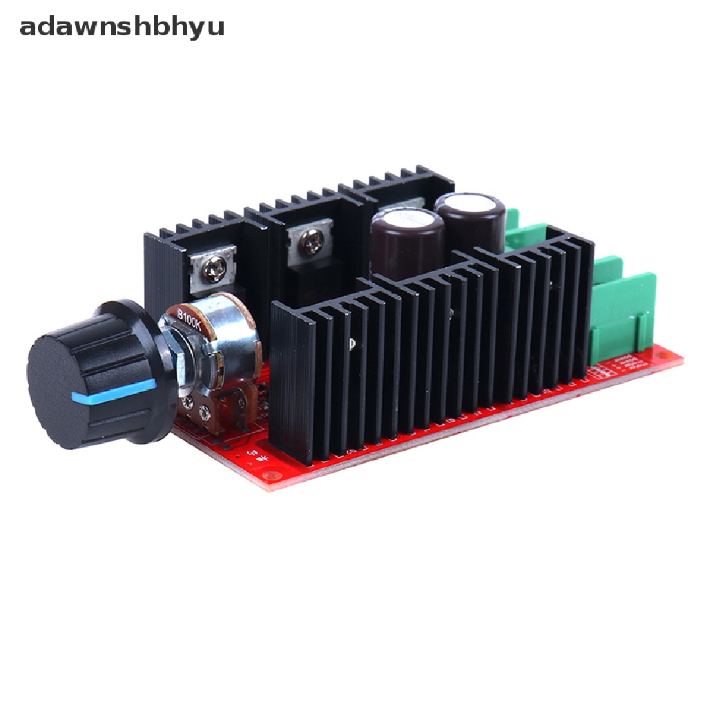 Adawnshbhyu 12V 24V 48V 2000W MAX 10-50V 40A Kontrol Kecepatan Motor DC PWM HHO RC Controller