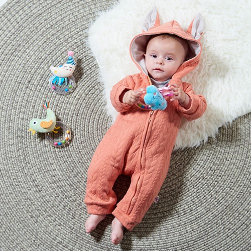 Taf Toys Cheeky Chick - Mini Moon - Cheerful Cloud Rattle - Mainan Rattle Anak Bayi Taftoys