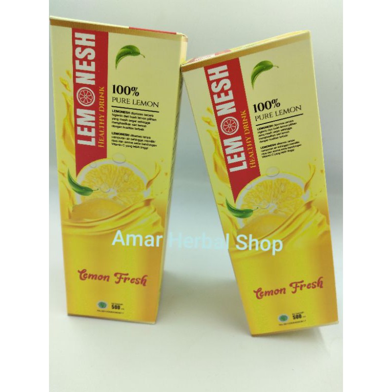 

Lemonesh 500 ml / Lemon Fresh Sari Lemon Murni 100% Original