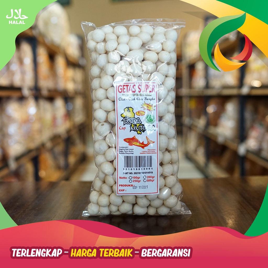 

Getas Roda mutiara 250gr