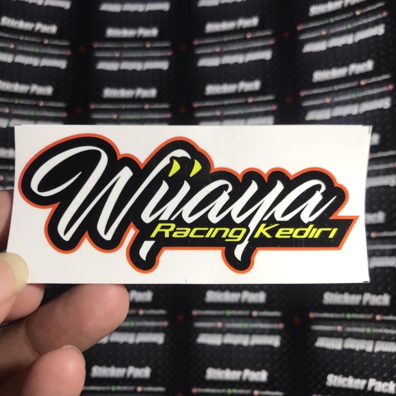 Stiker Motor Racing Bengkel Balap - MJKM Barbara Aben