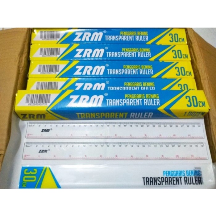 

Gilaa!!! Penggaris Mika / Penggaris Plastik Tebal 30 Cm Zrm ( 12 Pcs ) Hemat