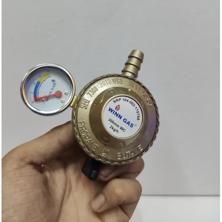 Winn Gas Regulator Tekanan Rendah W68M Kompor Gas W68 W 68 M Meteran