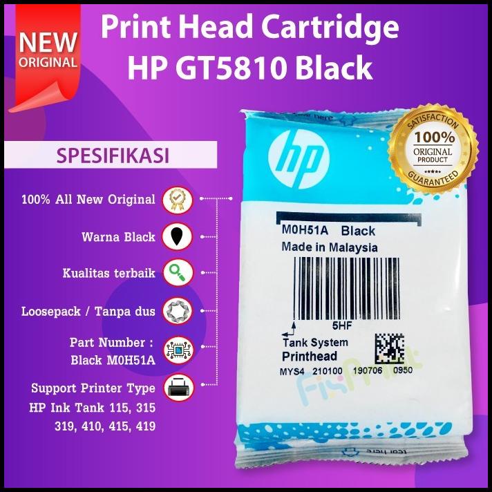 Print Head Hp Gt51 Dan Gt52 Head Hp 5810 Hp5820 315 319 415 419 115