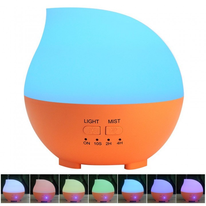 Waterdrop Air Humidifier Aroma Oil Diffuser Light 7 Colours 300ml