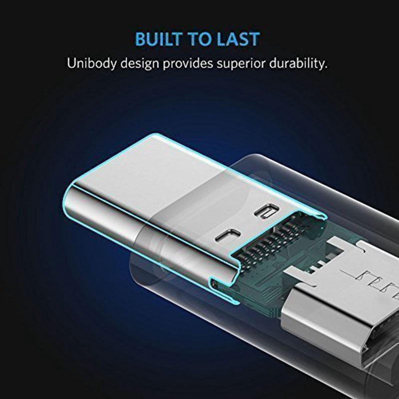 Adapter Converter 1 / 5x Micro USB Female to Type C Male