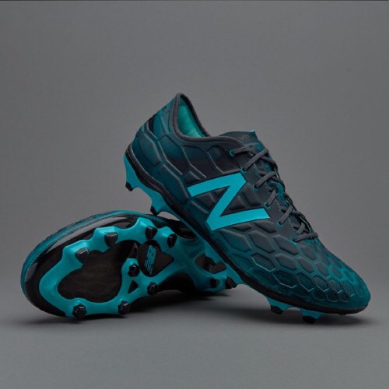 Sepatu Bola New Balance Visaro Signal Limited FG - Vivid Ozone Blue 100% ORIGINAL