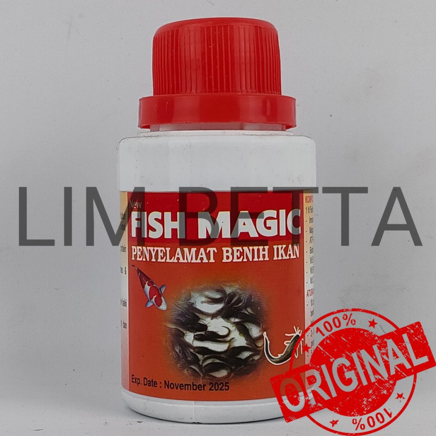 FISH MAGIC 125 ML / PENYELAMAT BENIH IKAN